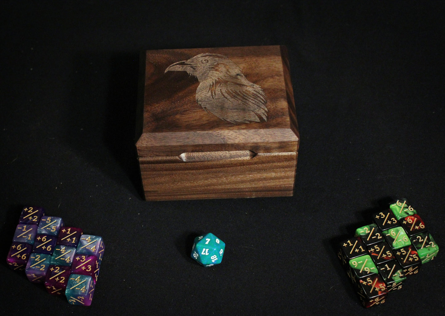 Personalized Hardwood Commander Deck Box