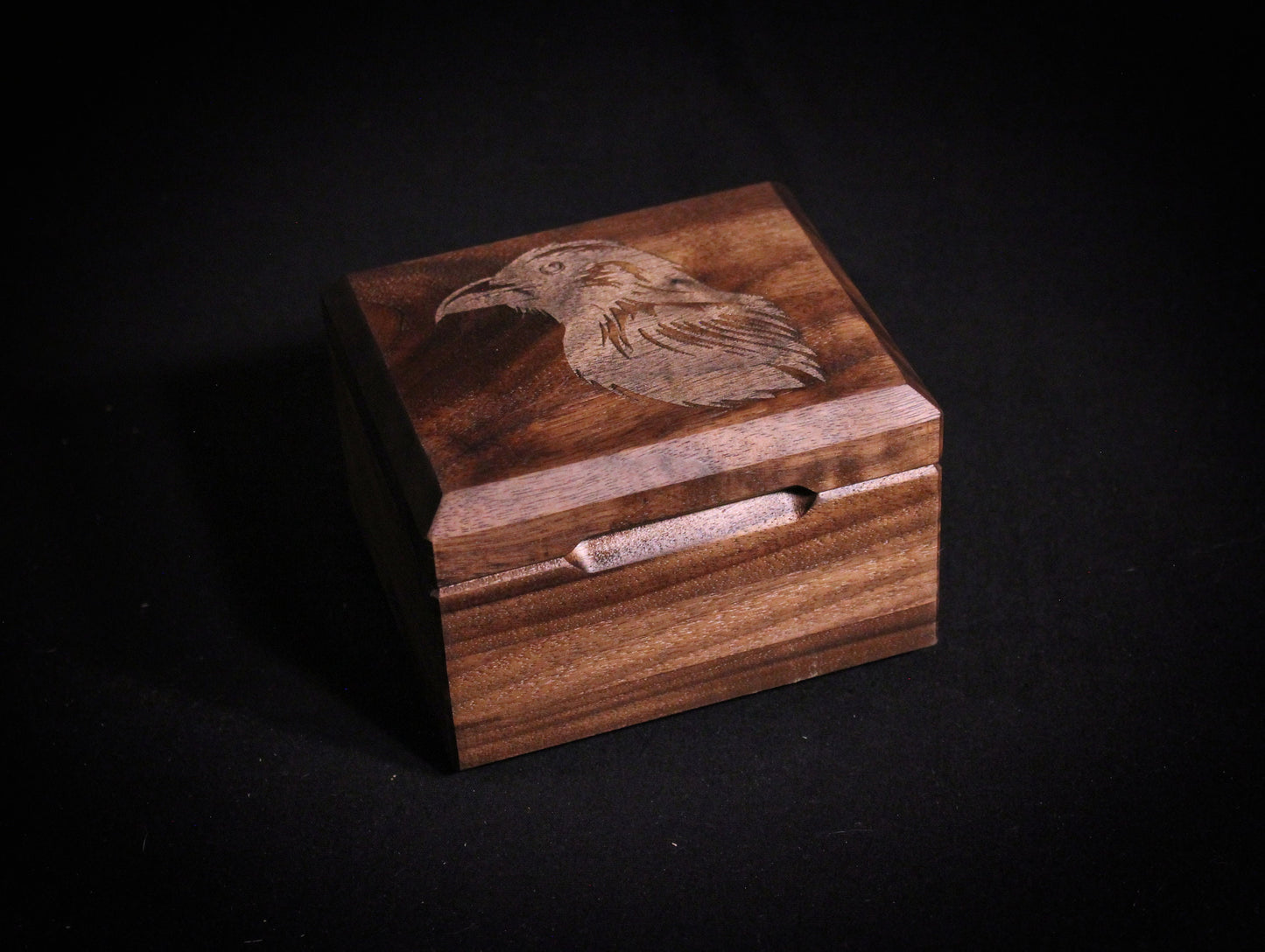 Personalized Hardwood Commander Deck Box