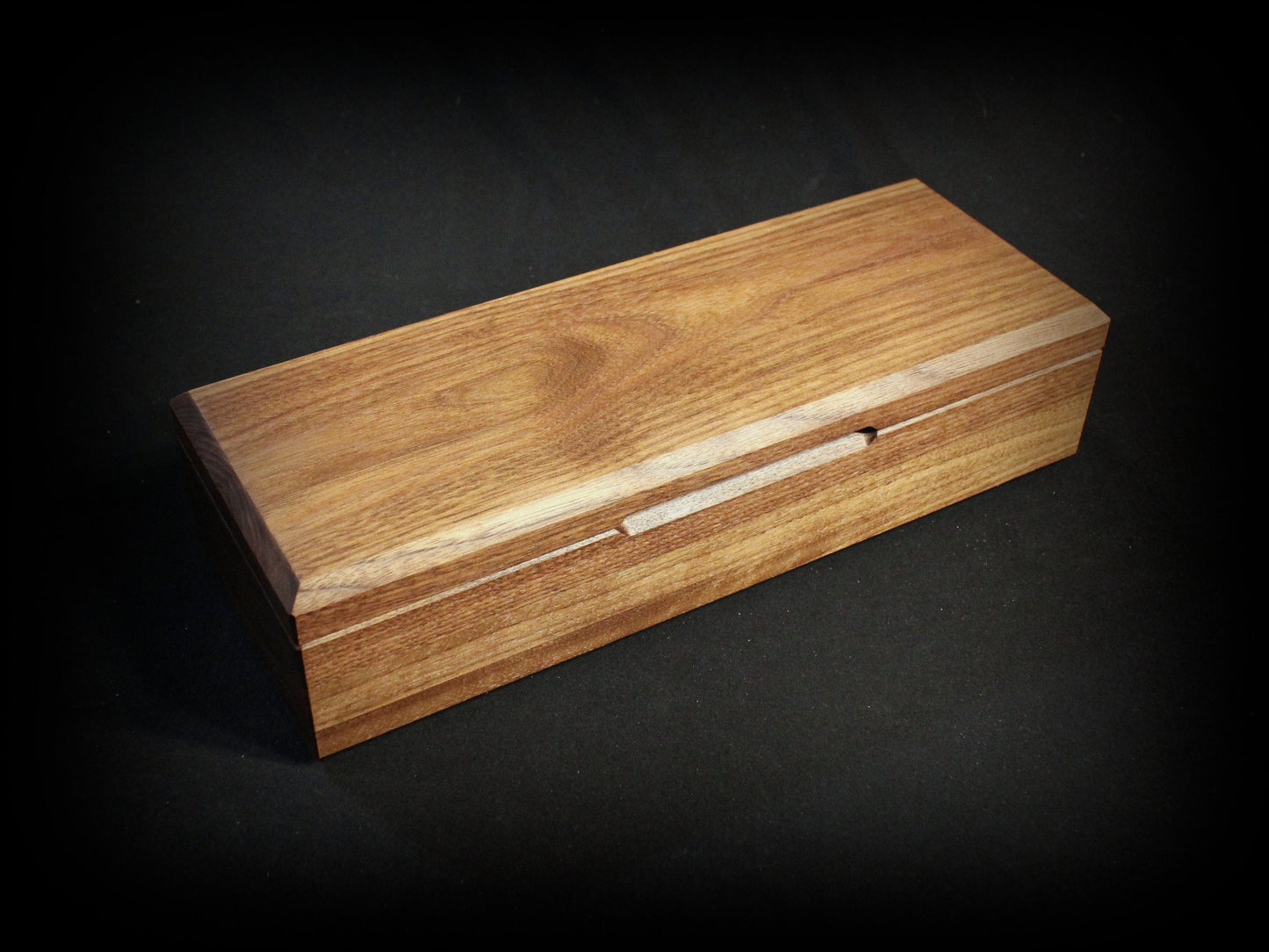 Personalized Hardwood Quadruple Commander Deck Box